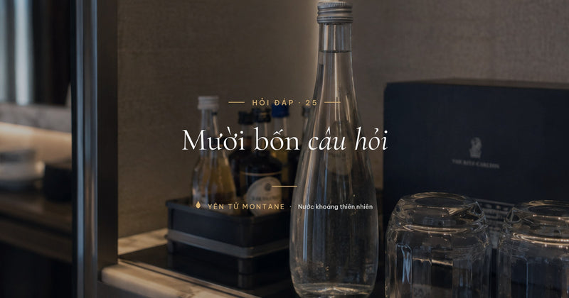 Câu hỏi thường gặp về nước đóng chai thủy tinh cho khách sạn