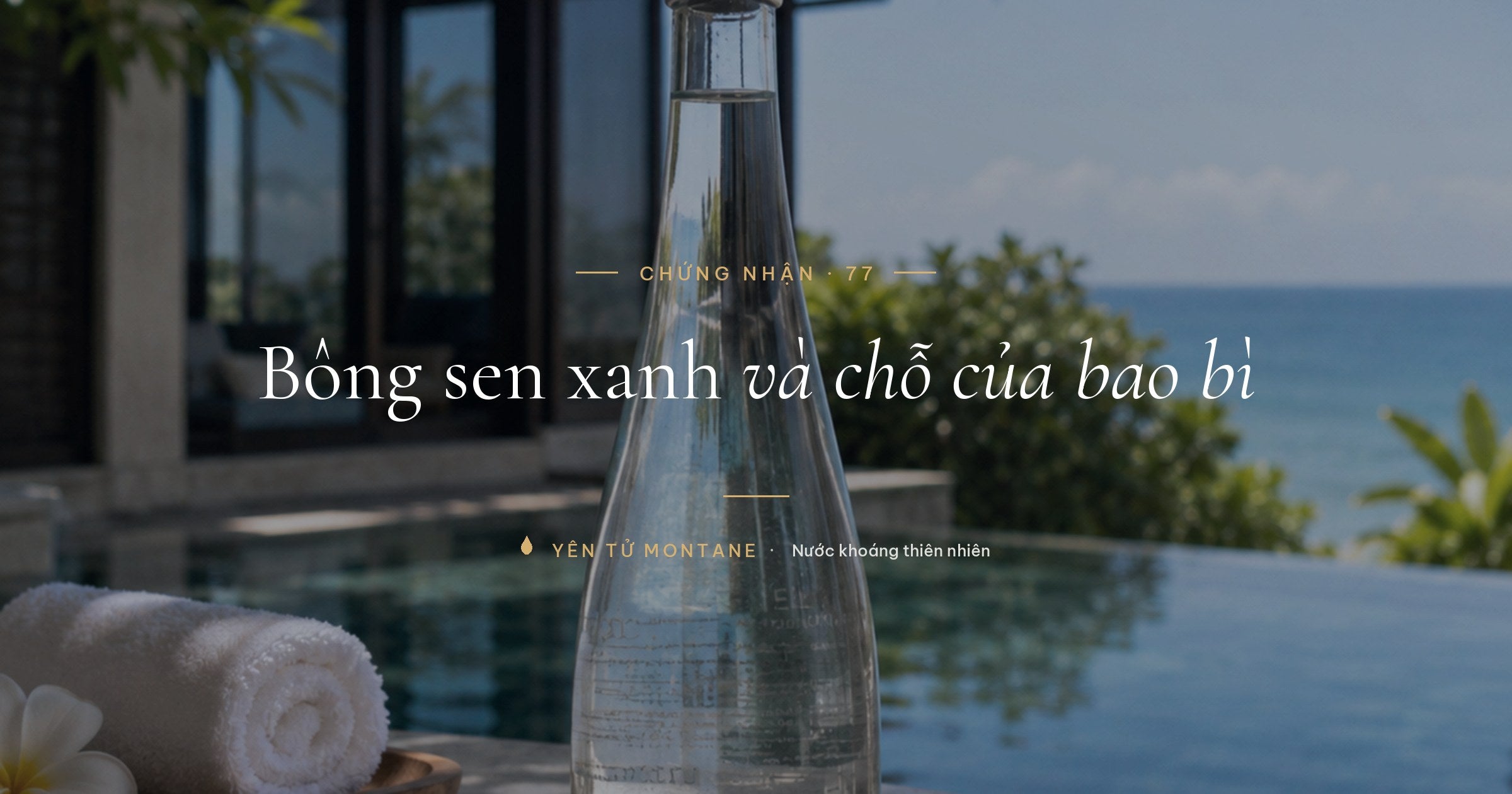 Nhãn Bông sen xanh chứng nhận khách sạn xanh và chỗ đứng của bao bì